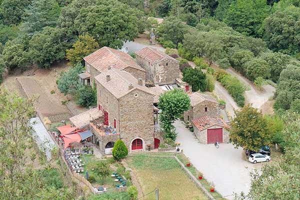 Un cadre authentique, Montpellier, Auberge du Mas de Daumet
